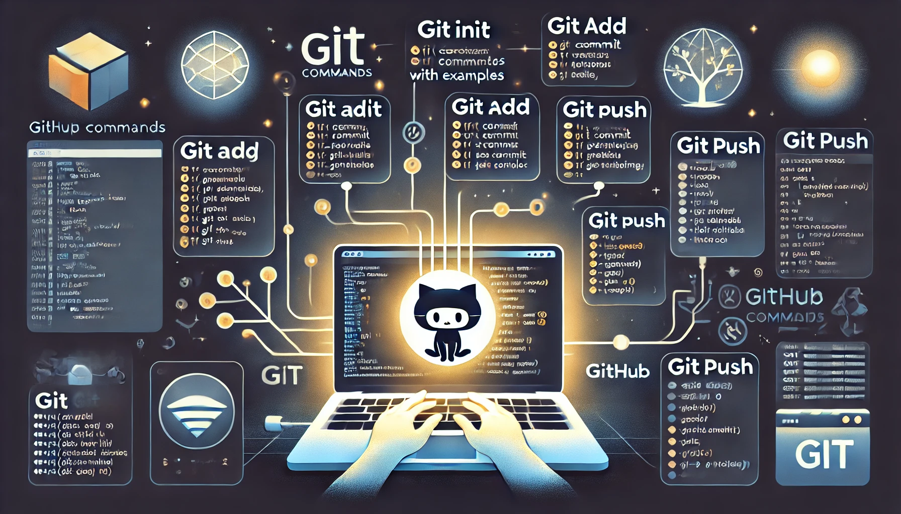 GitHub Commands List: Basic Git Commands with Examples