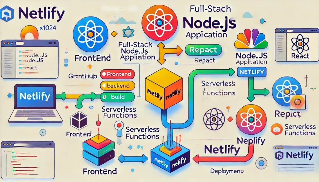 Deploying Full-Stack Node.js and React Applications on Netlify