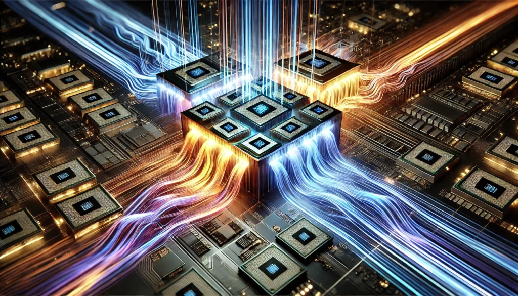 Comparison of single-threaded vs multithreaded execution flows"