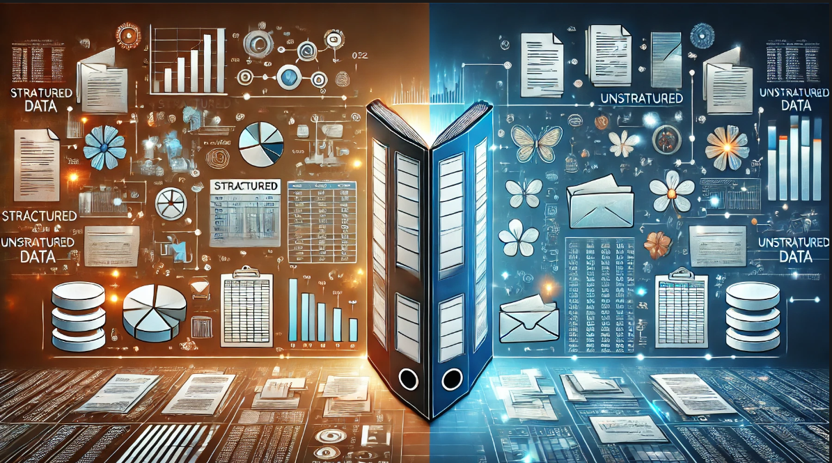 structured vs. unstructured data