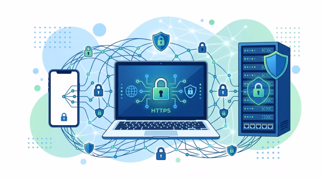Illustration of an OpenClaw Gateway reached privately through secure Tailscale remote access
